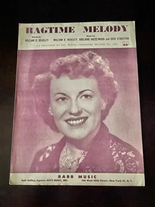 1951 DEL WOOD RAGTIME MELODY COUNTRY WESTERN SHEET MUSIC Collectible Good Shape - Picture 1 of 6