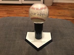 Brooks Robinson Autographed 1990s Baseball Baltimore Orioles HOF Gene Budig - Picture 1 of 3