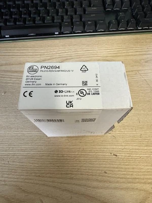 Ifm Efector PN2694 PN-010-REN14-MFRKG/US/V Pressure Sensor 1087psi 18-30v-dc - Image 1 of 2