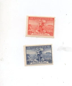 Australia como nuevo bisagras mh Scott 157-58 - Imagen 1 de 1