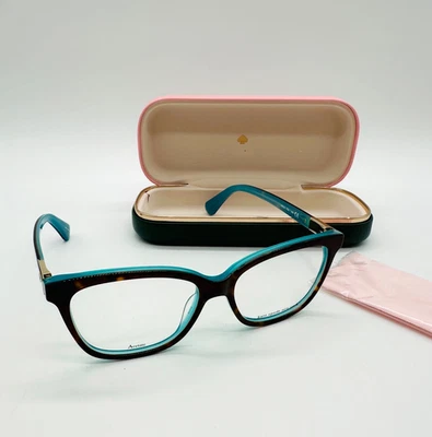 Marco de gafas para mujer Kate Spade JORJA FZL HAVANA TURQUESA 51/15/140 Foto 1 de 4