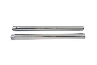Chrome Fork Tube Set Stock Length fits Harley Davidson - Image 1 of 1