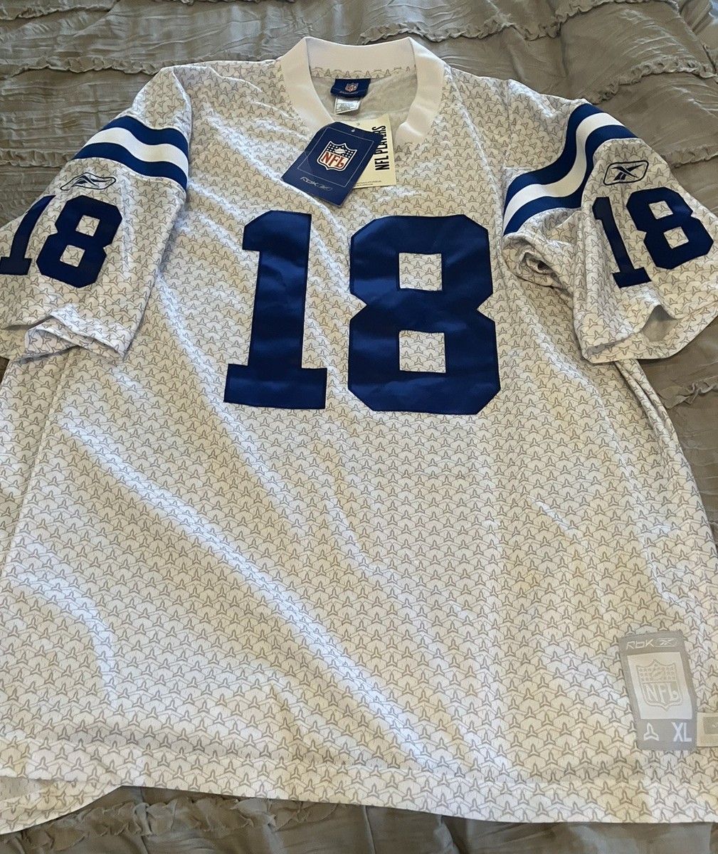 ビンテージ 00s NFL Reebok メンズXL ユニフォーム　マニング 00's Indianapolis Colts Peyton Manning Vintage White Reebok