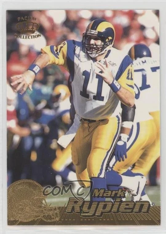 1996 Pacific Crown Collection Mark Rypien #412 - Image 1 of 2