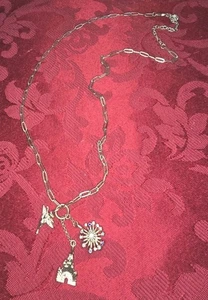 Walt Disney World 50th Anniversary BaubleBar Cinderella Castle Tinker Necklace - Picture 1 of 7