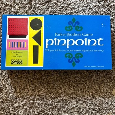 Vintage Parker Brothers Pinpoint Board Game (1-4 Players) - Family Classic - Image 1 of 4