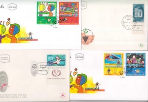 703  - Israel FDCs collection Flowers Sport Music etc - Picture 1 of 3