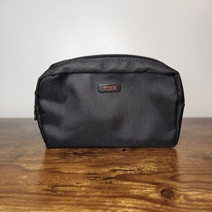 TUMI Amenity Travel Toiletry Bag Case Kit Delta Black - Picture 1 of 8