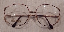Hilton Hh0016 Gold/Tortoise (211) 56/16 Eyeglass Frame New Old Stock