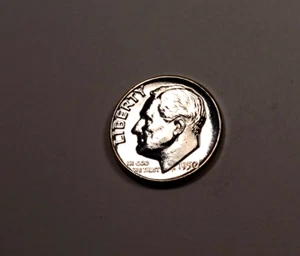 Moneda de diez centavos Roosevelt 1950 * Prueba de gemas * Mejor fecha * XXD557 - Imagen 1 de 6