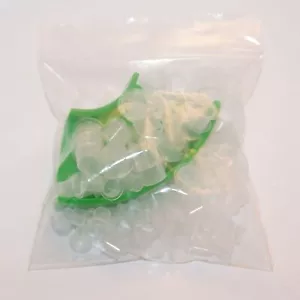 100 ASST 50 SMALL 50 MEDIUM TATTOO INK CAP CUPS + GREEN HOLDER KIT - Picture 1 of 3