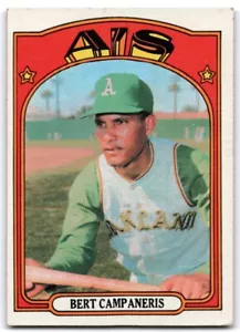 1972 Topps Bert Campaneris Oakland Athletics #75 - Bild 1 von 2