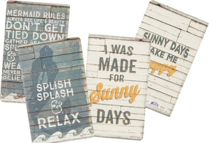 Sketch Scribble Set Unlined Lined Mermaid Beach 2 Pack Journal Notepad - Picture 1 of 1