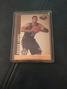 2008-09 Topps Co-Signers Bronze Nets Basketball Card #110 Brook Lopez /299