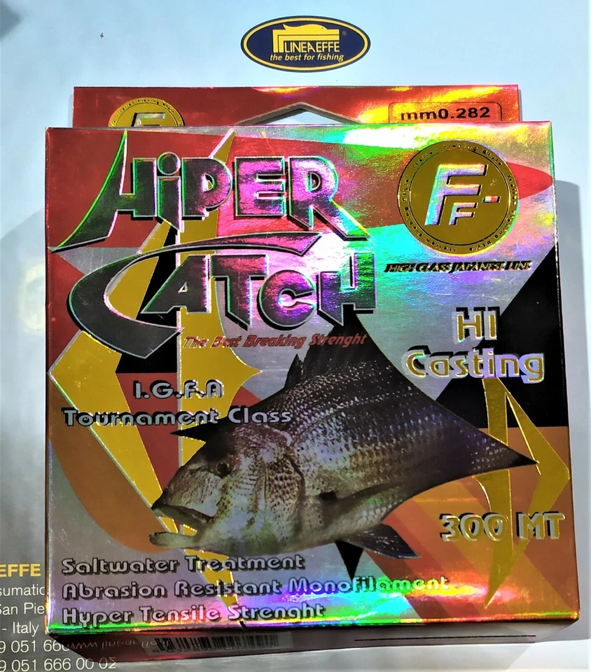Nylon monofilo Lineaeffe Hiper catch IGFA Hi casting 300mt mm 0,282 - Immagine 1 di 1