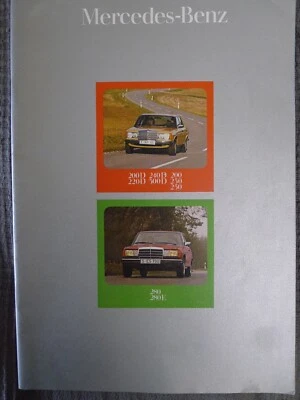 CATALOGUE MERCEDES  200D A 280E 6/76 - Photo 1/4
