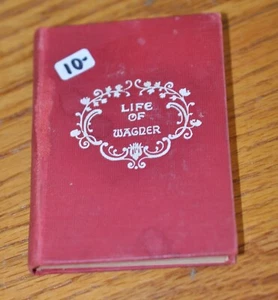 Life of Wagner Written in Front Cover By Edward Francis Mini Book Hardcover - Picture 1 of 5