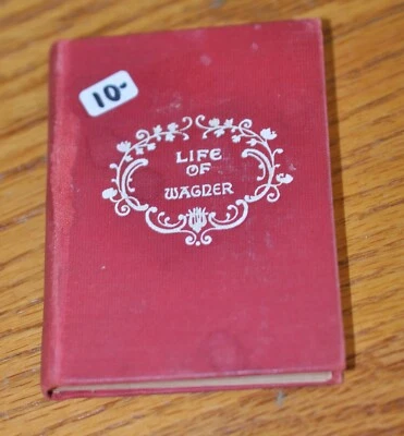 Life of Wagner Written in Front Cover By Edward Francis Mini Book Hardcover - Image 1 of 4