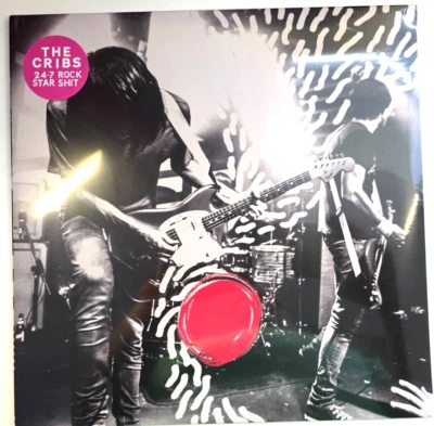 The Cribs 24-7 Rock Star Shit LP Album vinyl record 2017 on Sonic Brew indie - Image 1 of 4