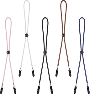 5 PCS Adjustable Hat Clips for Wind - Removable Chin Strap for Hat, Elastic A... - Picture 1 of 1