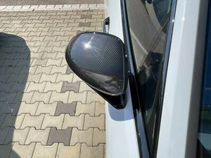 100% echt Carbon Spiegelkappen Hülle Cover Schutz für Porsche Panamera 971 S GTS - Picture 1 of 12