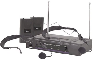 Qtx 171.819UK Micrófono Doble Banda para el Cuello Sistema Inalámbrico VHF, 174.1 + 175.0MHz - Imagen 1 de 2