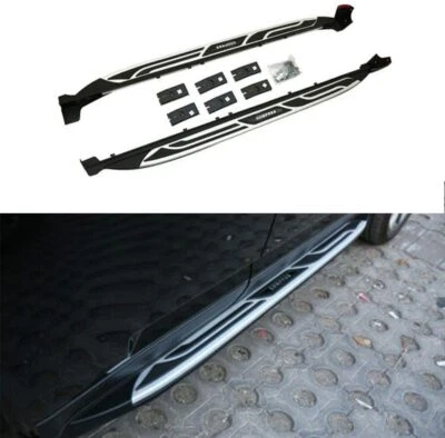 Se adapta a Jeep Compass 2011-2016 estribo peldaños laterales protector de barra Nerf  Foto 1 de 3