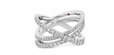 New Hearts on Fire Diamond Harley Wrap Around Power Band HP-HBA75538W-Z65-C - Imagem 1 de 3