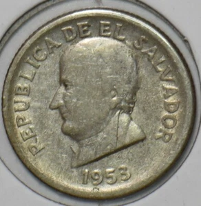 El Salvador 1953 25 Centavos 195928 combine shipping - Picture 1 of 2