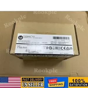 Allen-Bradley Nuevo Sellado 1769-PA4 SER A CompactLogix Fuente de Alimentación 1769PA4 - Imagen 1 de 2