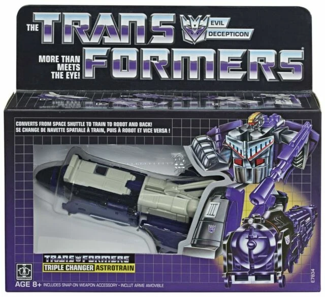 Hasbro Transformers G1 Astrotrain Action Figure - E7834