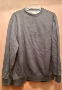 GH Bass & Co Men’s Green Pullover Sweatshirt Size Lg Classic Soft Lined - Picture 1 of 3