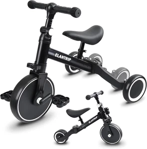 5 in 1 Balance Bike for 1 to 3 Years Old Kids,Toddler Tricycle Kids Trikes Tricy - Picture 1 of 6