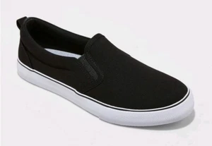 NEU ~A New Day~ Sneaker Slipper Damen Wanderschuhe schwarz Canvas Gr. 5W - Bild 1 von 3