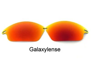 Galaxy Replacement Lenses For Oakley Fast Jacket Sunglasses Red Polarized - Picture 1 of 7