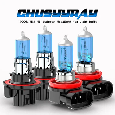 For Ford Transit Connect 2010-2013 9008/H13 H11 Halogen Headlight Kit+Fog Light - Image 1 of 4