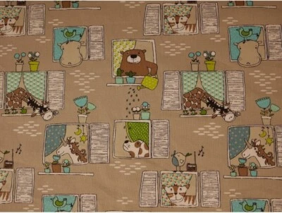 Printed cotton Poplin Fabric Voisin Print - Image 1 of 4