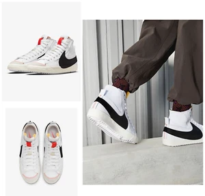 NIB Nike Blazer Mid '77Jumbo Sneakers In White Size: 10 (W 11.5) - Picture 1 of 9