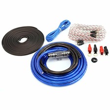 KnuKonceptz Bassik 4 Gauge Complete Amplifier Installation Wiring Kit With Rca