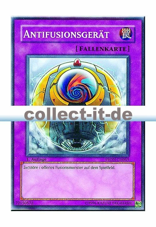 Yugioh STON-DE055 Antifusionsgerät 1. Auflage - Bild 1 von 1
