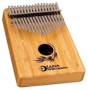 Luna Kalimba LPK BAM 17B Bamboo wood 17 Key Thumb Piano with Soft Case - Picture 1 of 4