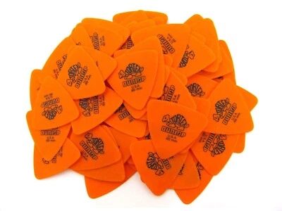 Dunlop Guitar Picks Tortex Tri 72 Picks .60mm 431R.60 Orange - Image 1 of 4