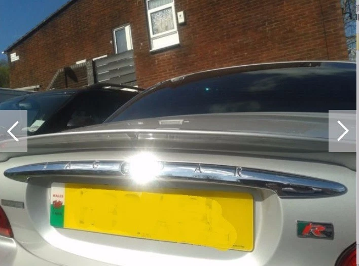 Alerón labial para cubierta de maletero Jaguar tipo avanzado sedán 2001-2006 Foto 1 de 4