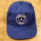 Vintage Mercedes Benz Hat Cap Snapback Blue Rope 80s Youngan Dorman Pacific