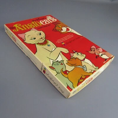 Vintage Walt Disney Aristocats Colorfoms Cartoon Kit 1960's Toy Lot Incomplete - Image 1 of 4
