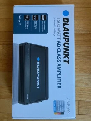 Brand new Blaupunkt AMP1604 Car Audio 4 Channel Amplifier 1600W - Image 1 of 2