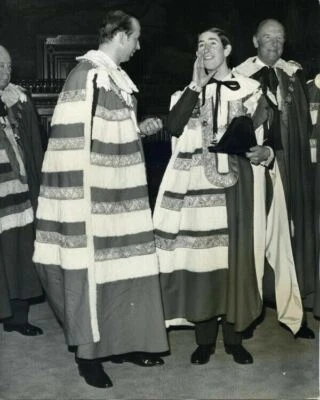 Foto de prensa original estampada del príncipe Carlos 1970 duque de Kent 8x10 familia real Foto 1 de 2