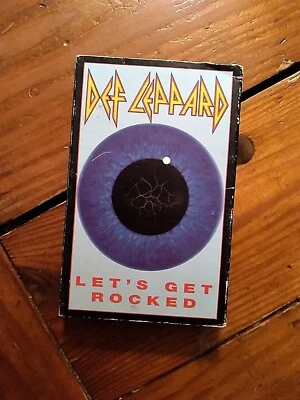 Let's Get Rocked By Def Leppard (Cassette) 1992 - Single - Image 1 of 4