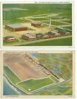 Airport views - 1929 Cheyenne Wyoming et 1935 Oakland Californie