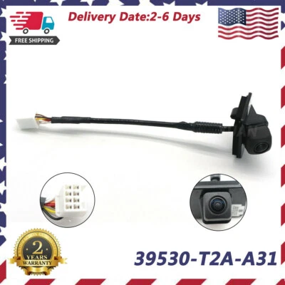 Cámara de estacionamiento de reversa de visión trasera 39530-T2A-A31 para Honda Accord 2.4 3.5 2016 2017 Foto 1 de 4